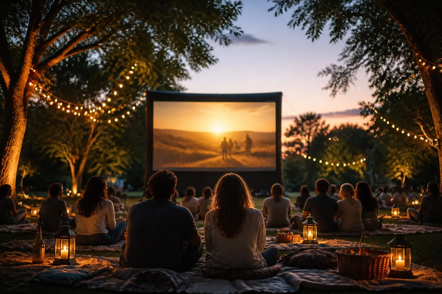 Openluchtfilm The Last Viking op Recreatiedomein Breeven