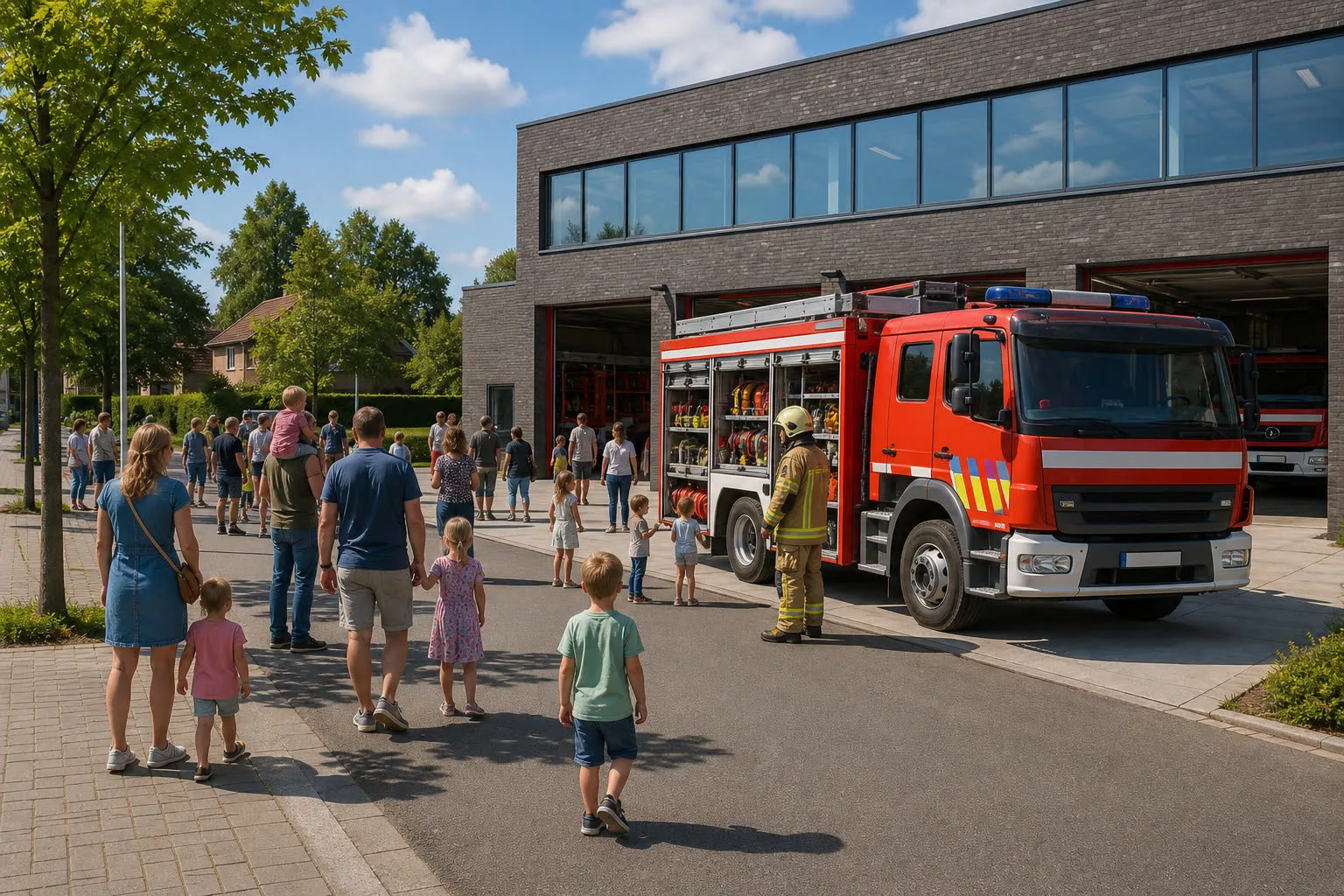 Opendeurdag Brandweer Bornem