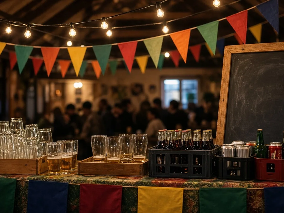 Bar d'Oppuers van Feestcomité Chiro Oppuurs in Den Halm