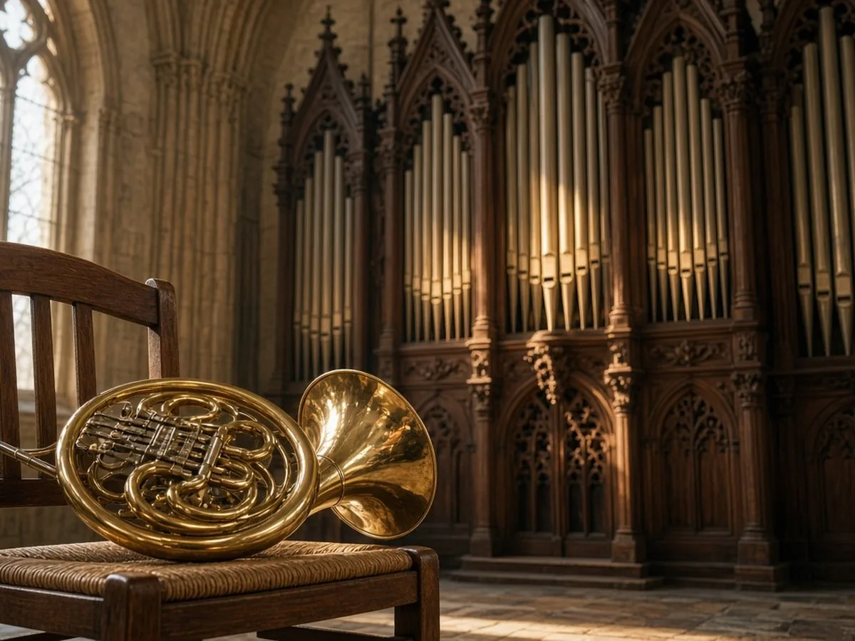 Slotconcert Orgelfestival Bornem: Ignace en Guillaume Michiels op orgel en hoorn