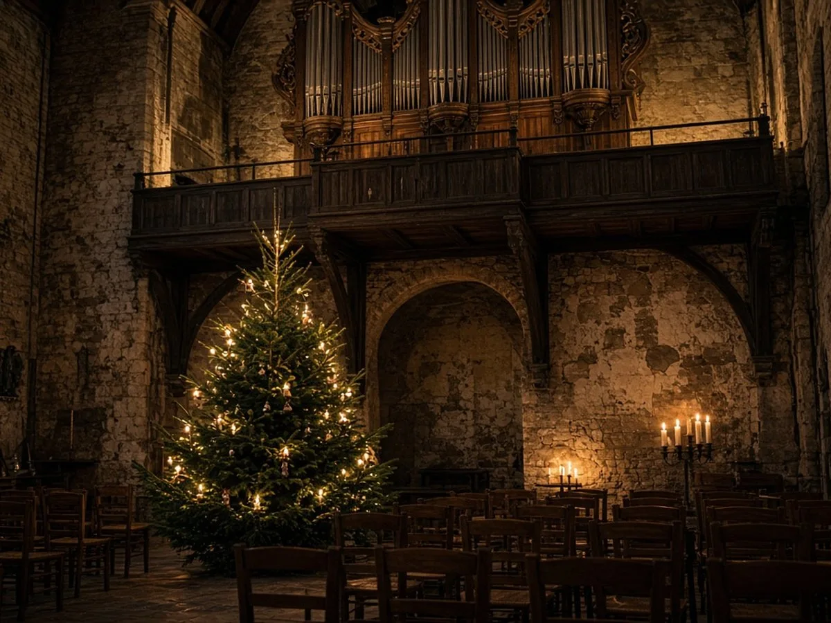 Kerstconcert Bart Jacobs in de kerk van Hingene