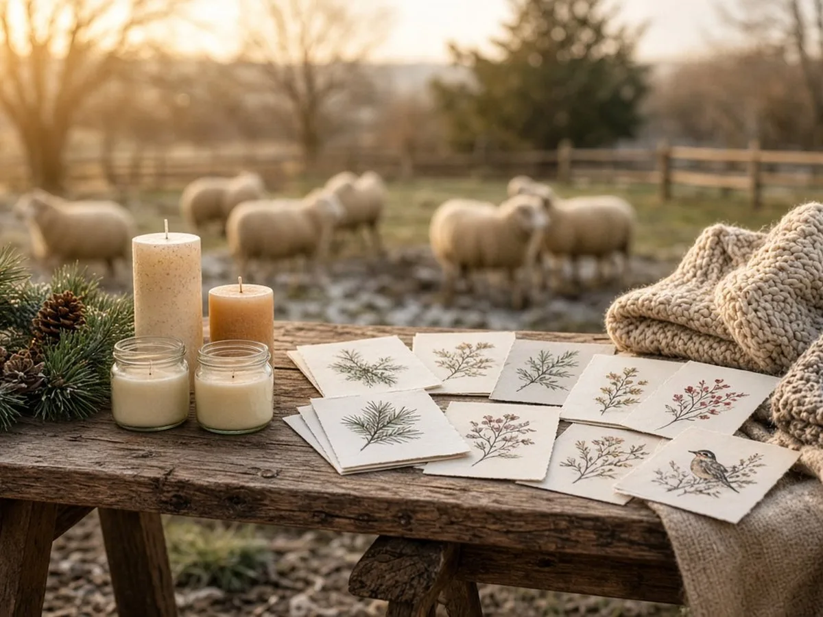 Wintermarkt van dagwerking De Steiger in Branst