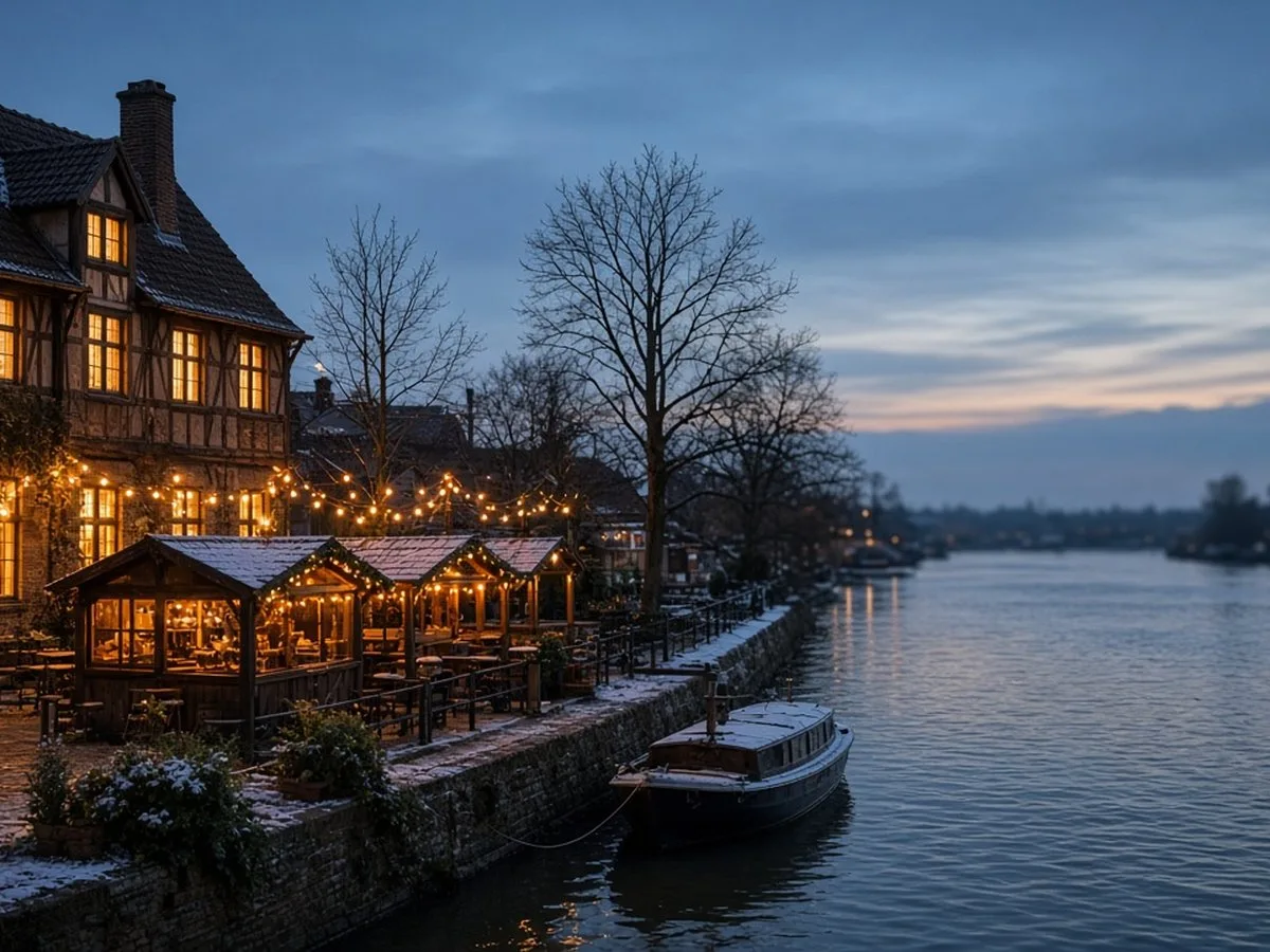Kerstmarkt bij Zates in Branst
